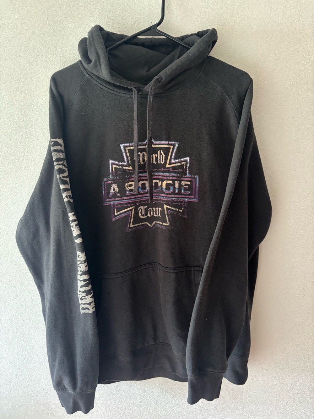A Boogie wit da Hoodie, Better Off Alone Tour Graphic Crewneck Hoodie - Black